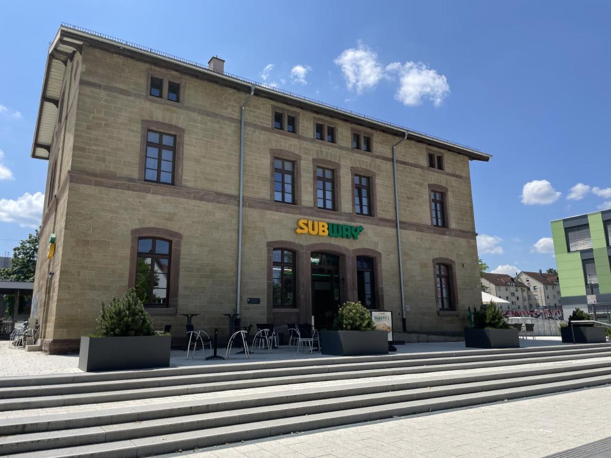 Hotel-Am-Bahnhof Stuttgart-迪琴根 外观 照片